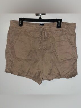GAP Tan Drawstring Casual Women's Shorts